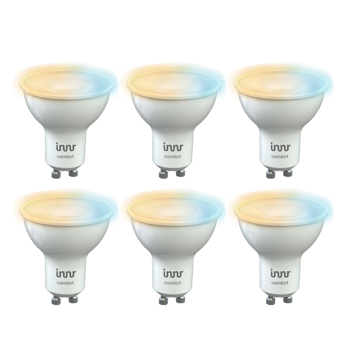 Innr White GU10 RS 227 - LED-lampa 6-pack