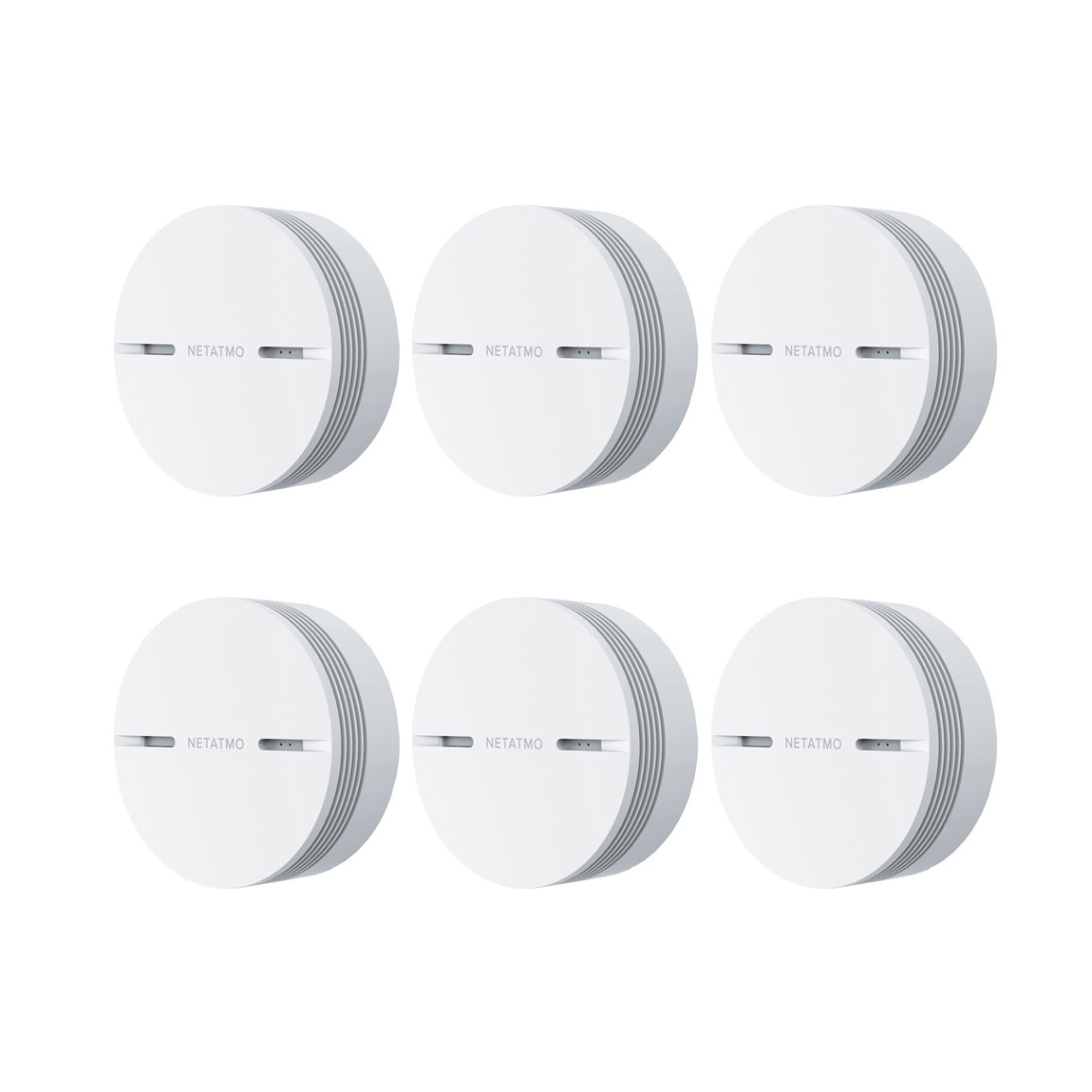 Netatmo Smart Brandvarnare 6-pack