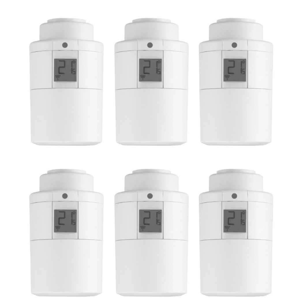 Danfoss Ally Radiator Thermostat - Elementtermostat 6-pack