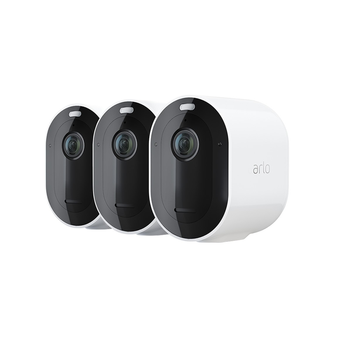 Arlo Pro 4 Spotlight Camera 3-pack - Vit