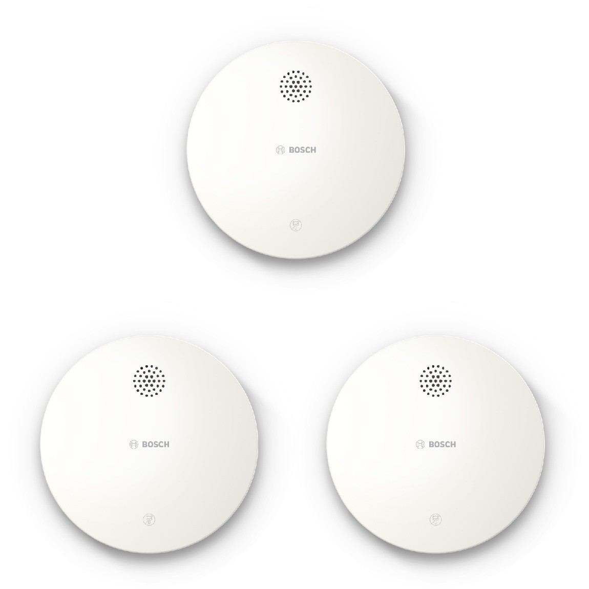 Bosch Smart Home Smoke Alarm II - Brandvarnare 3-pack