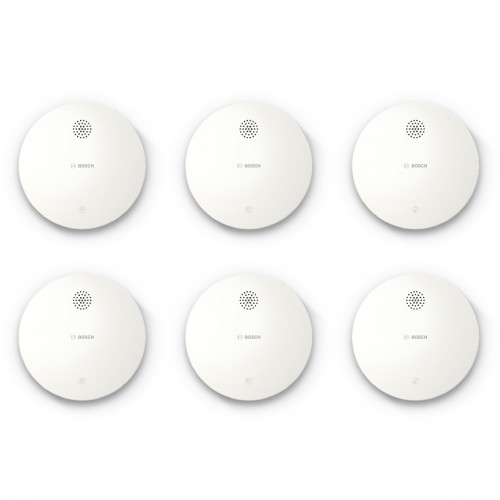 Bosch Smart Home Smoke Alarm II- Brandvarnare 6-pack