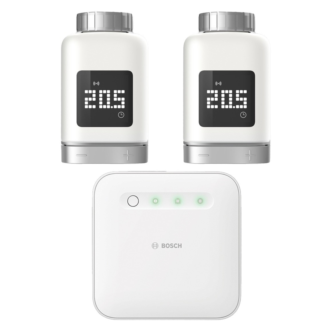 Bosch Smart Home - Starter Set Uppvärmning II med 2 Elementtermostater