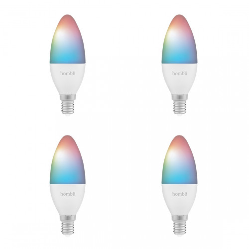 Hombli Smart Bulb E14 Colour 4-pack 