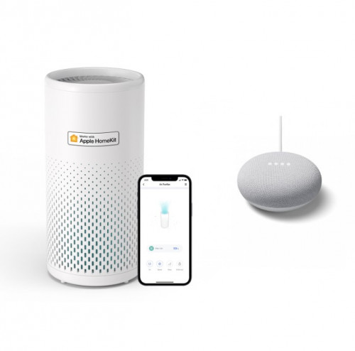 Meross Smart Luftrenare + Google Nest Mini 