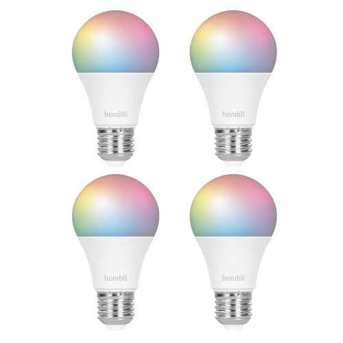 Hombli Smart Bulb 9W RGB & CCT (E27) 4-pack