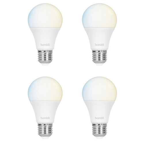Hombli Smart Bulb 9W CCT (E27) 4-pack