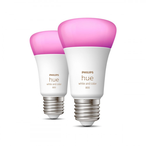 Philips Hue White & Color Ambiance E27 Bluetooth 2-pack