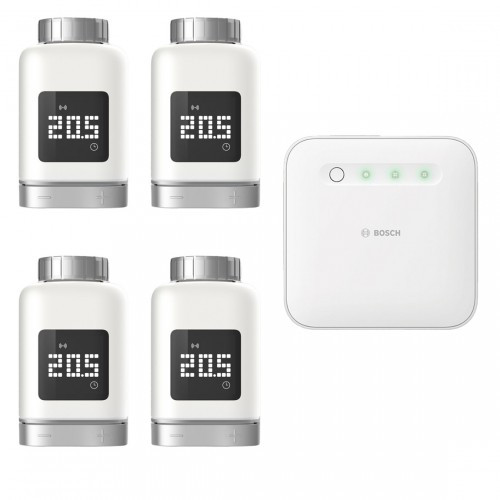 Bosch Smart Home - Starter Set Uppvärmning II med 4 Elementtermostater