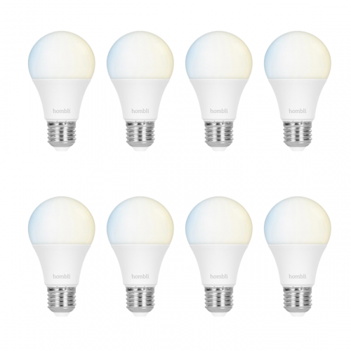 Hombli Smart Bulb 9W CCT (E27) 8-pack