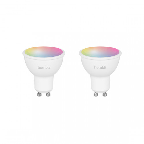 Hombli Smart Spot GU10 RGB & CCT 2-Pack