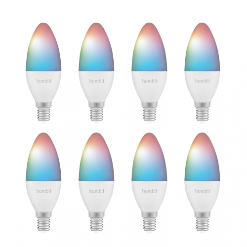 Hombli Smart Bulb E14 Colour 8-pack 