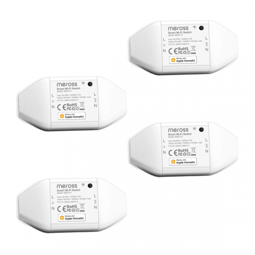 Meross Smart Wifi Switch 4-pack
