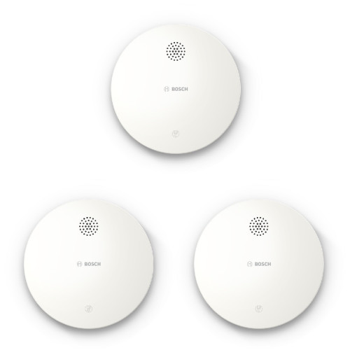 Bosch Smart Home Smoke Alarm 3-pack