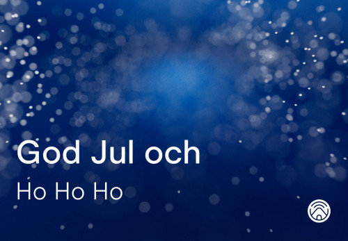 tink Presentkort God Jul - Snöflingor
